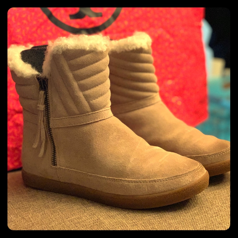Tory Burch Loriner Shearling Bootie